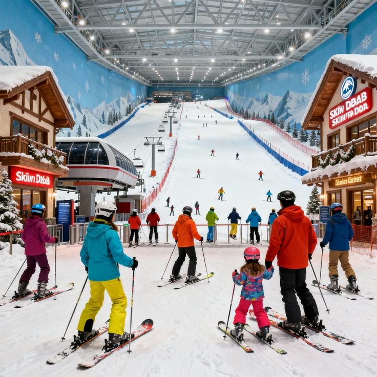 Ski Dubai snow activities